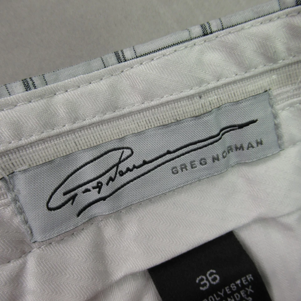 Pantalones Cortos Greg Norman Para Hombre 36 Bolsillos Botón Ligeros Aire Libre Informales Chinos Foto 3 de 4