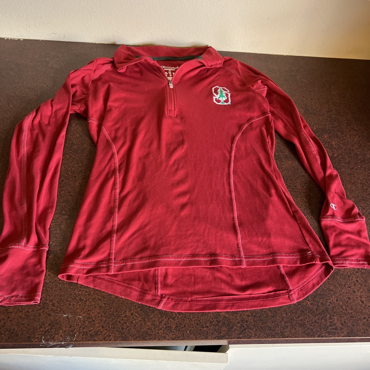 Vintage Women's Medium Stanford University Zip up Sweatshirt