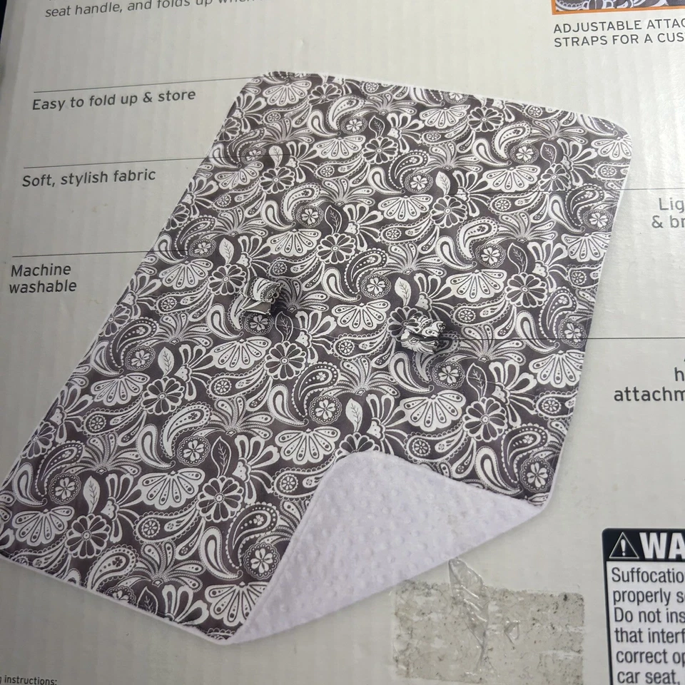 Eddie Bauer First Adventure Soft Stylish Unisex Baby Canopy Cover Car Seat - Image 4 of 4