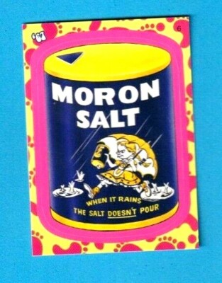 2008 Wacky Packages Flashback1 {FB1} Pink Border 