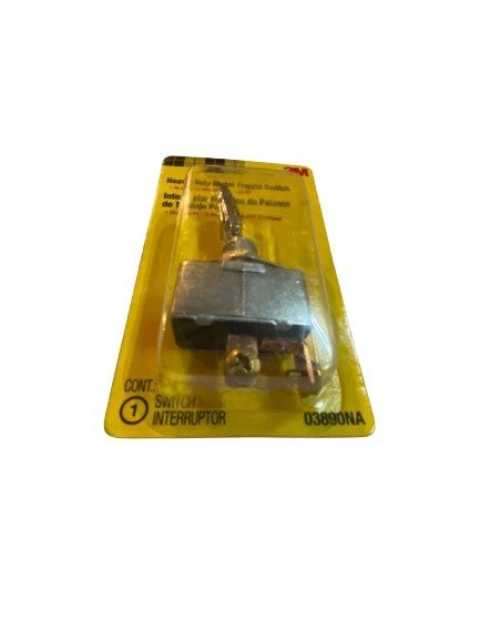 Interruptor de palanca de metal de alta resistencia 3M - 35 amperios/12 voltios CC - 03890NA0 Foto 2 de 3