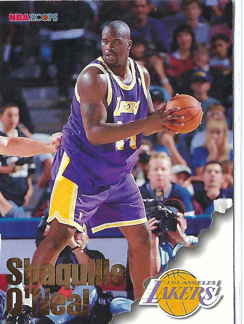 1996-97 NBA Hoops Shaquille O'Neal -Los Angeles Lakers | eBay