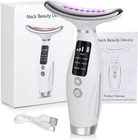 7 Colors LED Light Therapy Anti Aging Facial Massager Neck Lifting Beauty Device