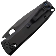 Daggerr Knives Nightmare X-Lock Black Titanium Folding MagnaCut Knife F72MDBB