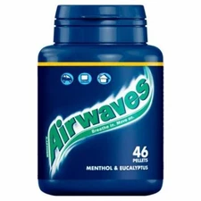 Wrigley's Airwaves Menthol Bottle - 46 Pieces - 64g - Pack of 1