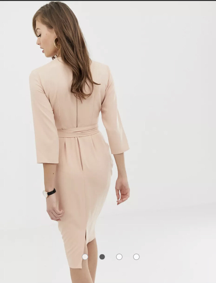 audrey off the shoulder dress Annie Off Shoulder Frill Midi