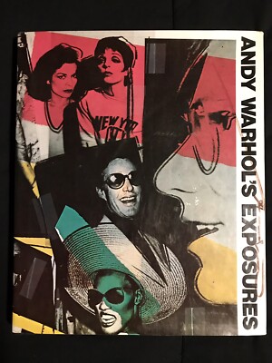 ANDY WARHOL DOUBLE SIGNED W/ORIGINAL DRAWING 1979 1ST ED