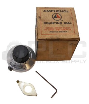 NEW AMPHENOL 1350 COUNTING DIAL 0-10 *READ*