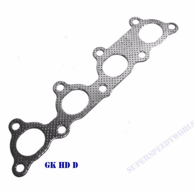 Header Gasket fits 88-00 Honda Civic D15 D16 Series Graphite Coated Aluminum
