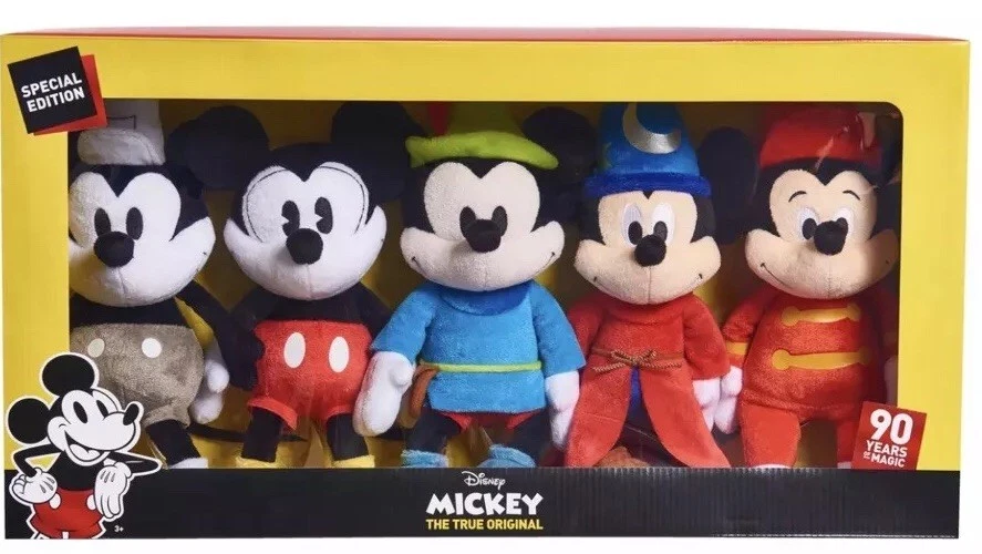 Mickey's 90th discount bean collector set