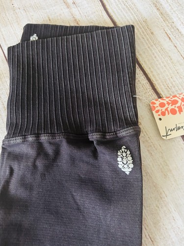 Leggings Free People Movement Donna Grattacieli Lavati Neri Buoni Karma XS Nuovi con etichette - Foto 8 di 12