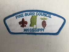 Pine Burr Council twill gauze BSA CSP Patch