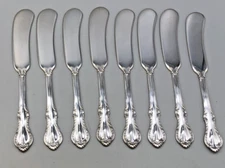 Southern Colonial by International Sterling Silver set of 8 Butter Spreaders 6"