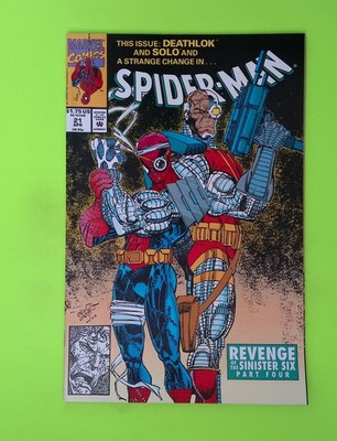 Spider-Man #21 Vol. 1 1992 Marvel Comics 1st App High Grade Comic Book P67-128