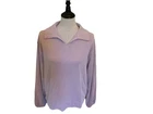 NWT LululemonSoftStreme pique Oversized LS Polo, MINK, XS