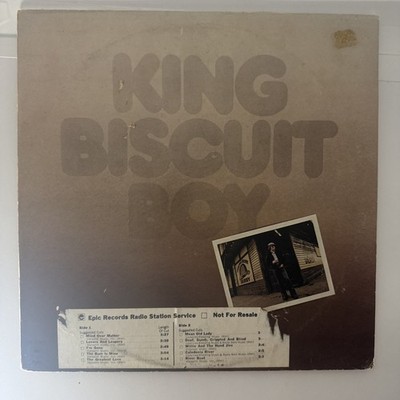 King Biscuit Boy Vinyl - Epic Records Radio Station Service