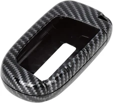 X AUTOHAUX TPU Car Smart Key Remote Flip Fob Cover Shell Protective Case Grey 