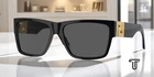 VERSACE VE4296 GB1 87 Black Gray 59 mm Men's Sunglasses