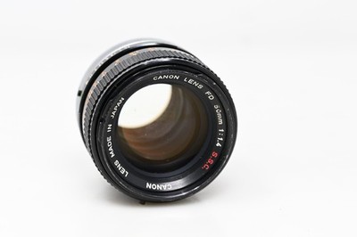 FD Canon 50mm - Lens S.S.C. f⁄1.4 SSC Review f1.4 CANON | F1.4