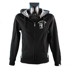 mens full zip lion fleece hoody