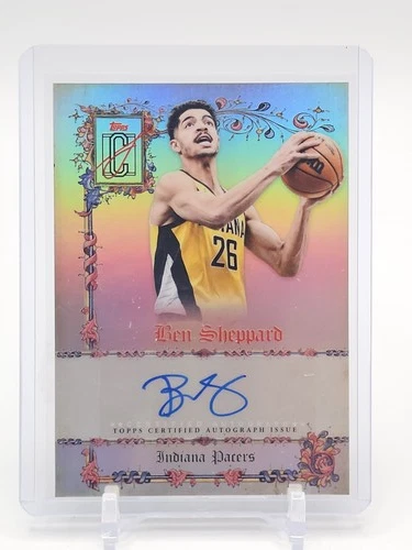 2025 Topps Signature Ben Sheppard Base (RAW)