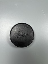 Leica Model M Body Cap Vintage Black Metal Back