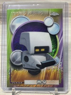 2026 Topps Disney Chrome M-O Purple and Light green Shimmer Refractor /175