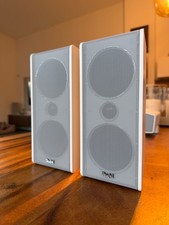 2x Teufel CS 35 MK3 Weiß Lautsprecher Boxen Paar