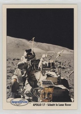 1990 Space Shots Series 1 Harrison Schmitt Apollo 17 In Lunar Rover #0044 0q1p