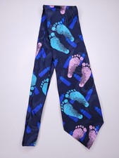 Physicians Only Mens Formal Necktie 56"Lx4"W Navy Neck Tie