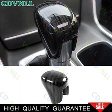 For Honda Accord 2023-2026 11th Black Wood Central Console Gear Shift Knob Cover