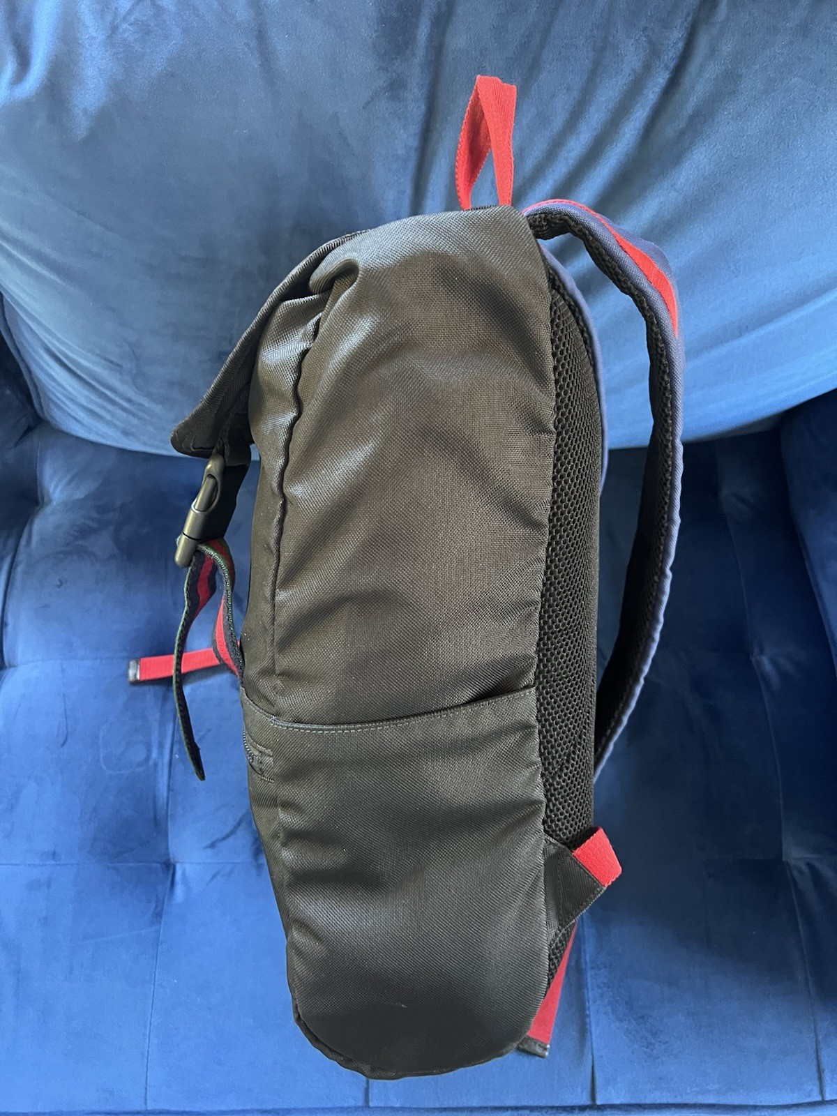 GUCCI Techno Techpack Backpack Canvas Nylon Authe… - image 2