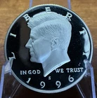 1996 -S Kennedy half dollar Gem DCAM Proof 90% Silver