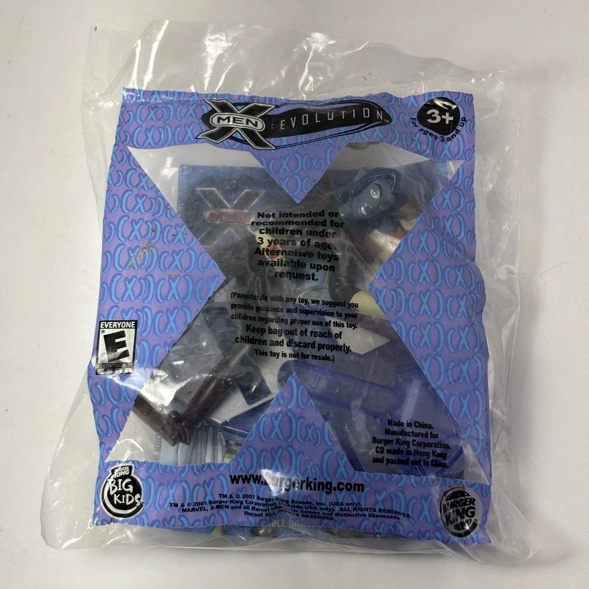 BURGER KING X Men Indiana Fast Food Premiums for sale - eBay