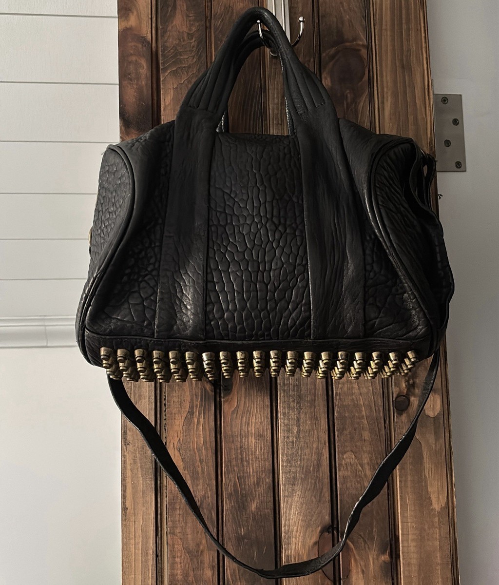 Alexander Wang Rocco Bag Classic Gold Studs | eBay