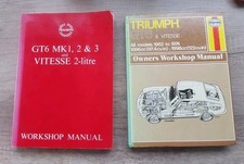 Triumph Gt6 Mk1 2 3 Vitesse 2-litre Workshop Manual Haynes Triumph Gt6 Manual