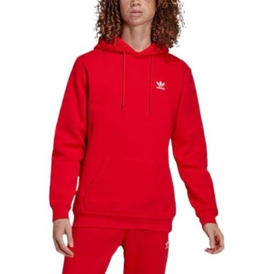 adidas Adicolor Essentials Trefoil Hoodie Pullover rot GR. M L HG3900