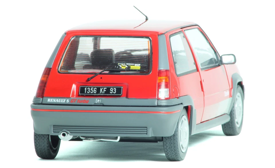 SOLIDO 1:18 RENAULT 5 GT TURBO PHASE 1 1985 - MINT IN BOX - Immagine 4 di 4