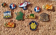 Lot Pins Magasin Leclerc