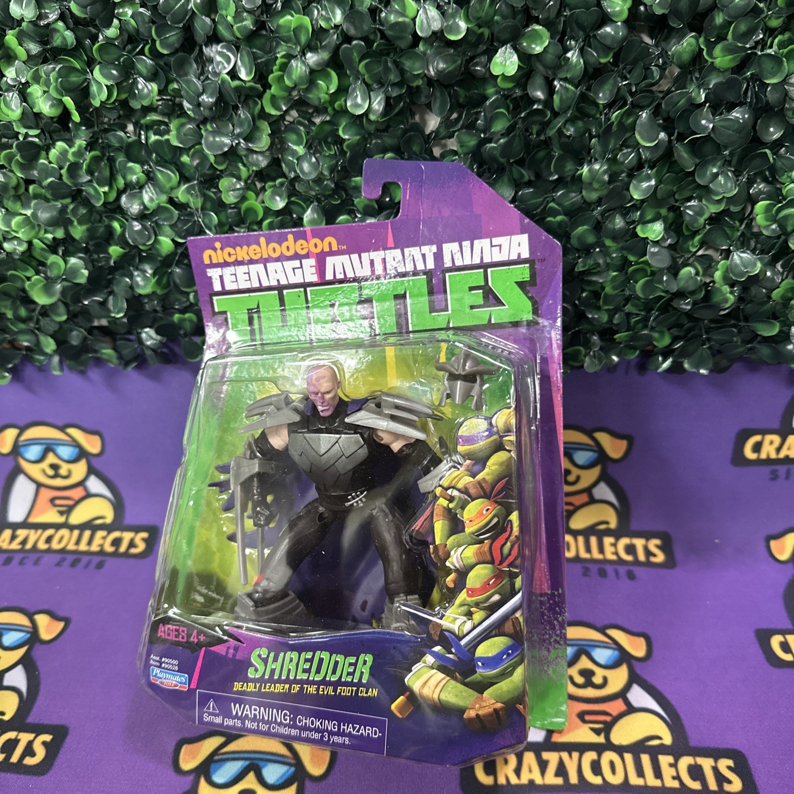 2012 TMNT Teenage Mutant Ninja Turtles SHREDDER UNMASKED Nic