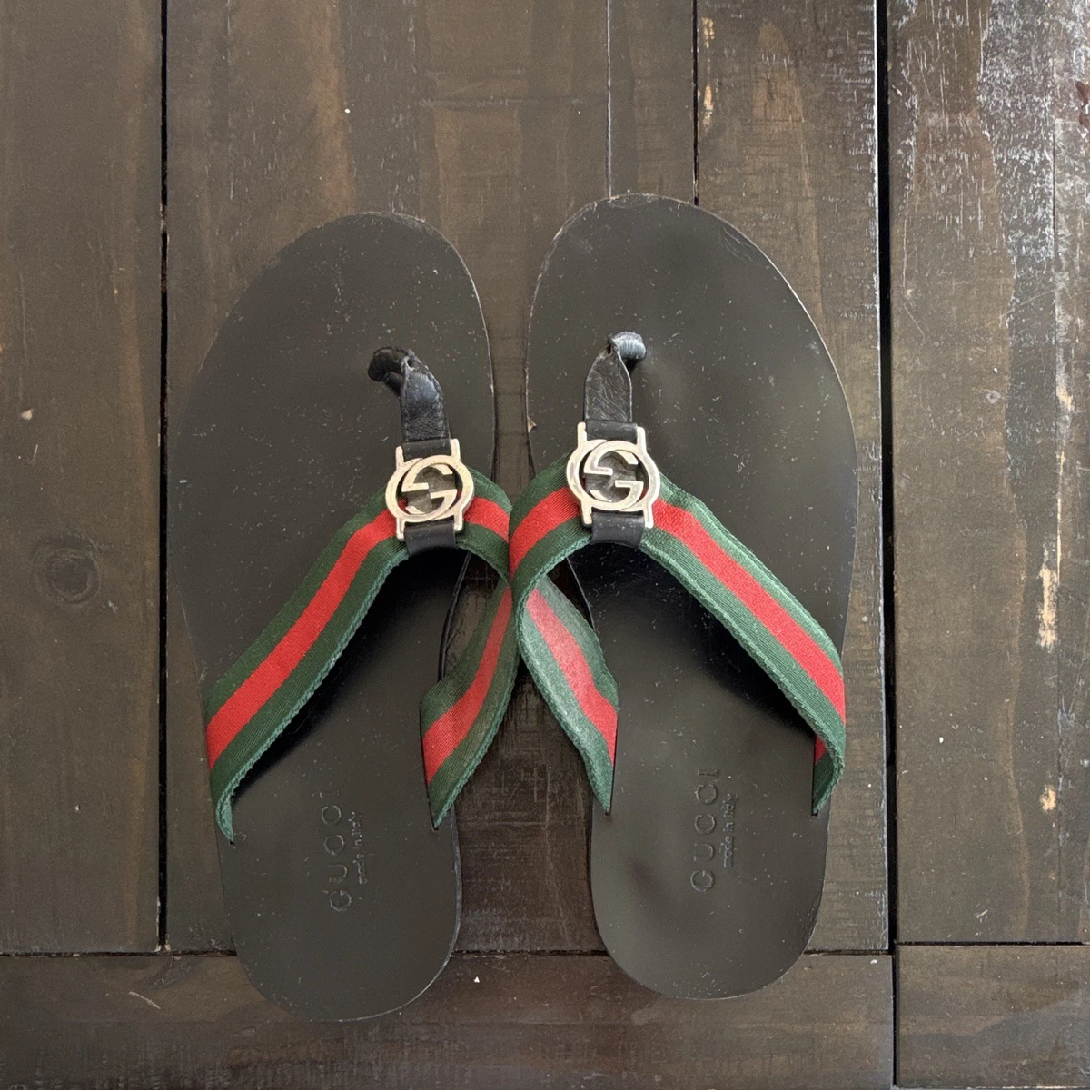 Gucci Striped Sandals for Women for sale | eBay
