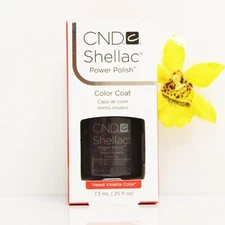 CND Shellac Power Polish Soak off Gel Polish Vexed Violette 0.25oz #40545