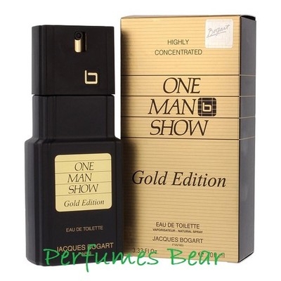 ONE MAN SHOW GOLD EDITION * Jacques Bogart 3.33 oz / 100 ml EDT Men Spray