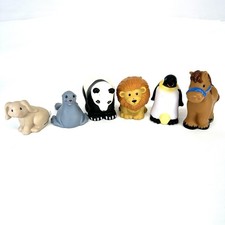 Fisher Price Little People Animals Lot Horse Panda Seal Bunny Lion Penguin