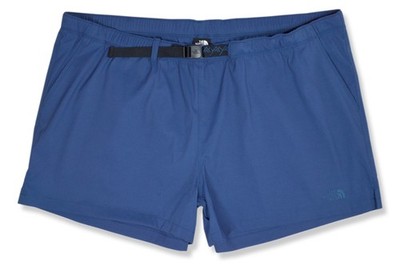 The North Face Womens Shady Blue Belted Class V Nylon Shorts, Sz 2XL XXL TNF-131