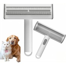 Reusable Pet Hair Remover Lint Brush for Couch Carpet Rugs Bedding Portable Eco