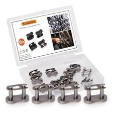  40 Bike Chain Link Connector, 12pcs Chain Master Link Roller, Master Link for M