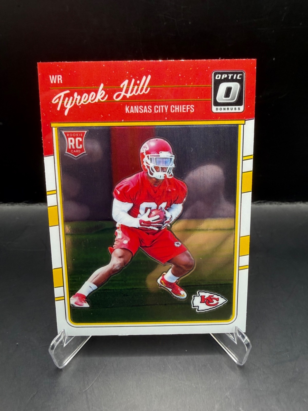 2016 Panini Donruss Optic Tyreek Hill Rated Rookie (RC) #117 