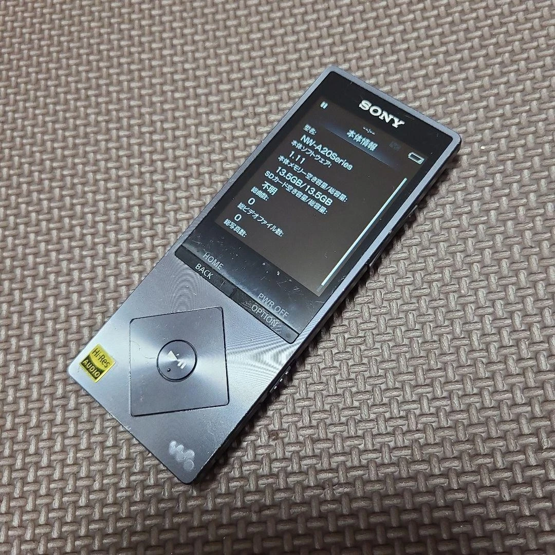 新品、未使用SONY WALKMAN NW-A25B Sony Walkman A Series Black MP3 Players for sale | eBay