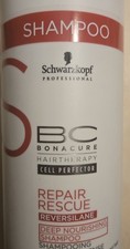 6 pcs Schwarzkopf Professional BC Bonacure Repair Rescue Shampoo Liter Size Ea